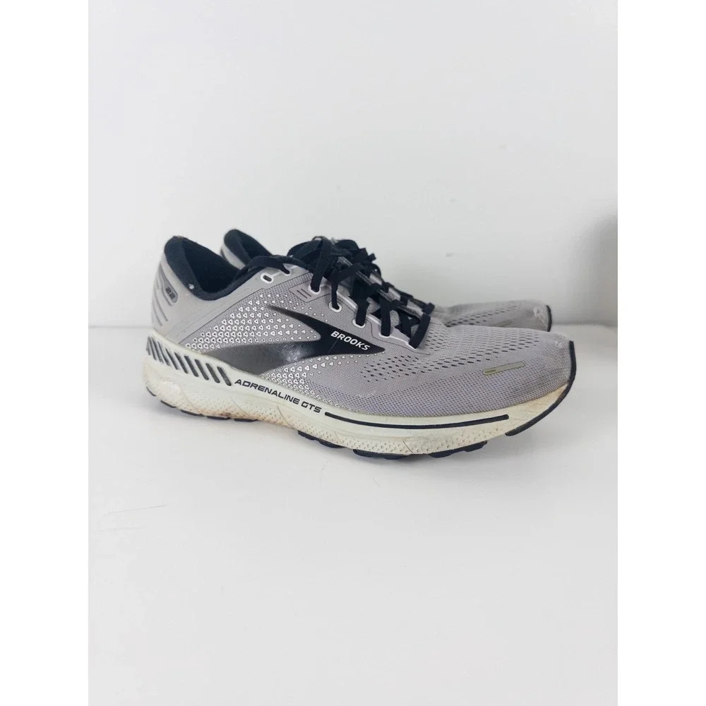 Brooks Adrenaline GT5‎ 22 Running Shoes Mens Gray US 12 EU 46 Lace Sneakers
